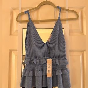 BCBGeneration ruffle tank